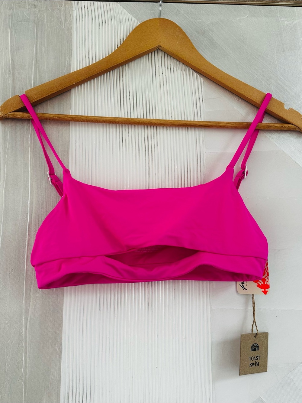Free People Toast Swim Signature Cut Out Bikini Top
